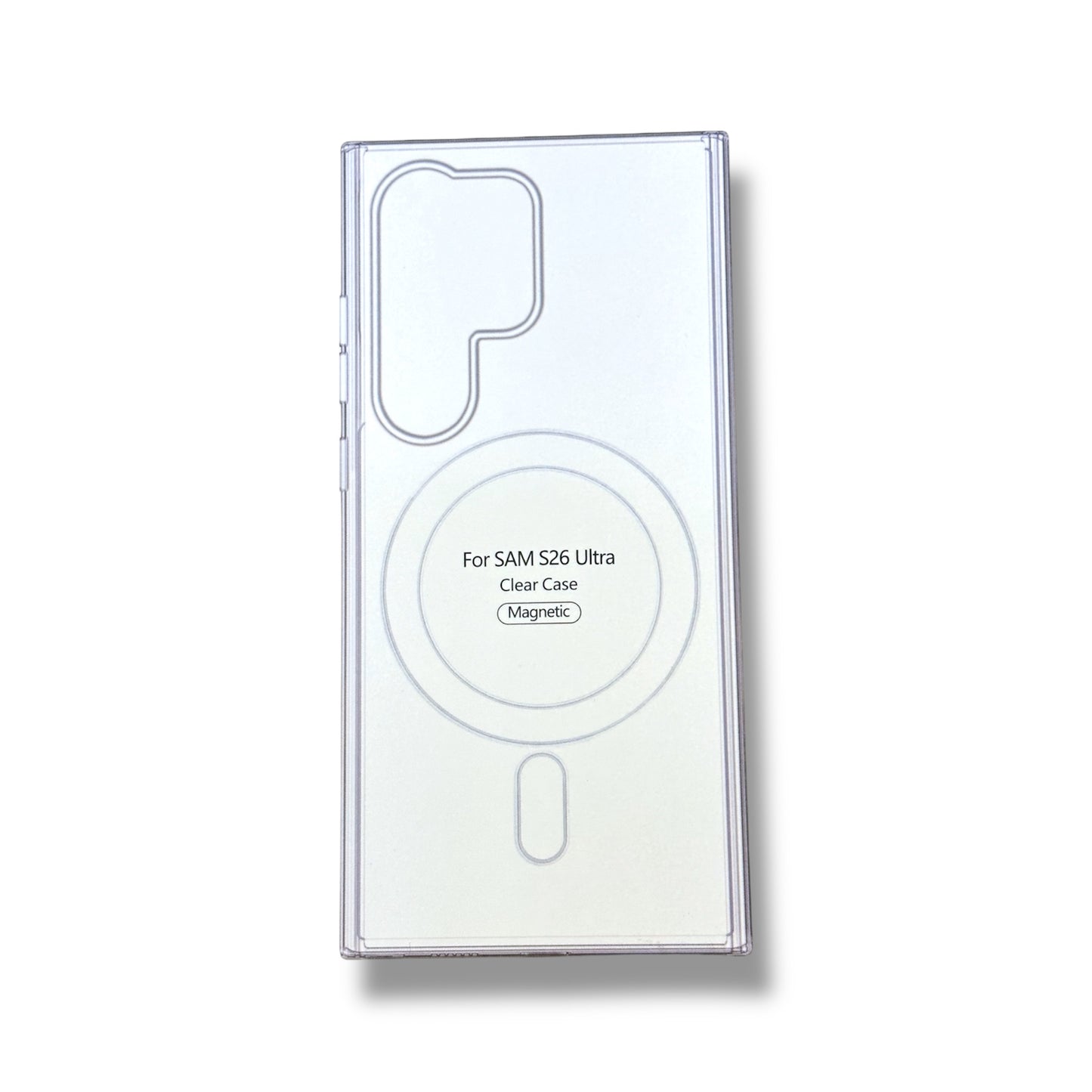 SAMSUNG S26 ULTRA - ESTUCHE TRANSPARENTE CON MAGSAFE