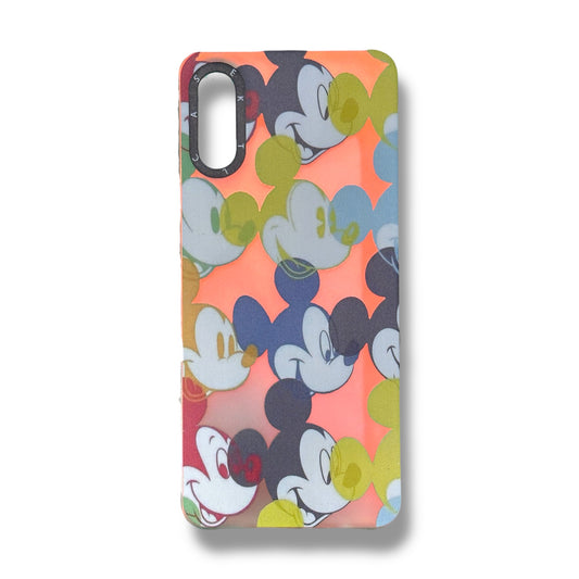 SAMSUNG A02 - ESTUCHE CON DISEÑO DE MICKEY MOUSE