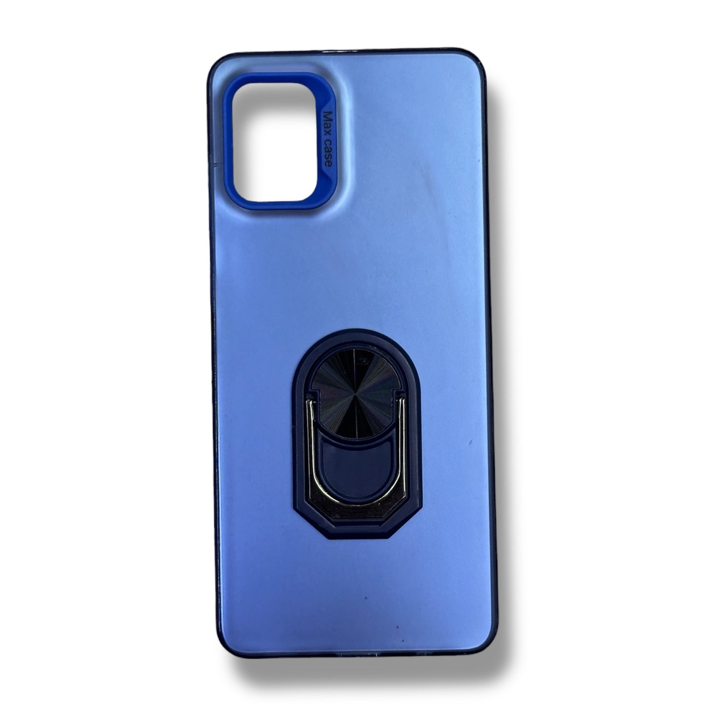 SAMSUNG A31 - ESTUCHE METALIZADO CON ANILLO