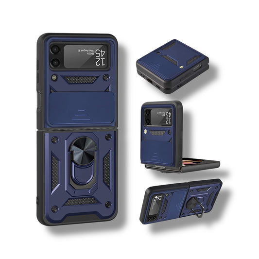 SAMSUNG GALAXY Z FLIP 4 - ESTUCHE REFORZADO CON ANILLO - VARIOS COLORES
