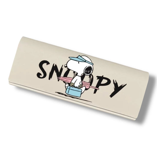ESTUCHE PARA LENTES CON DISEÑO DE SNOOPY