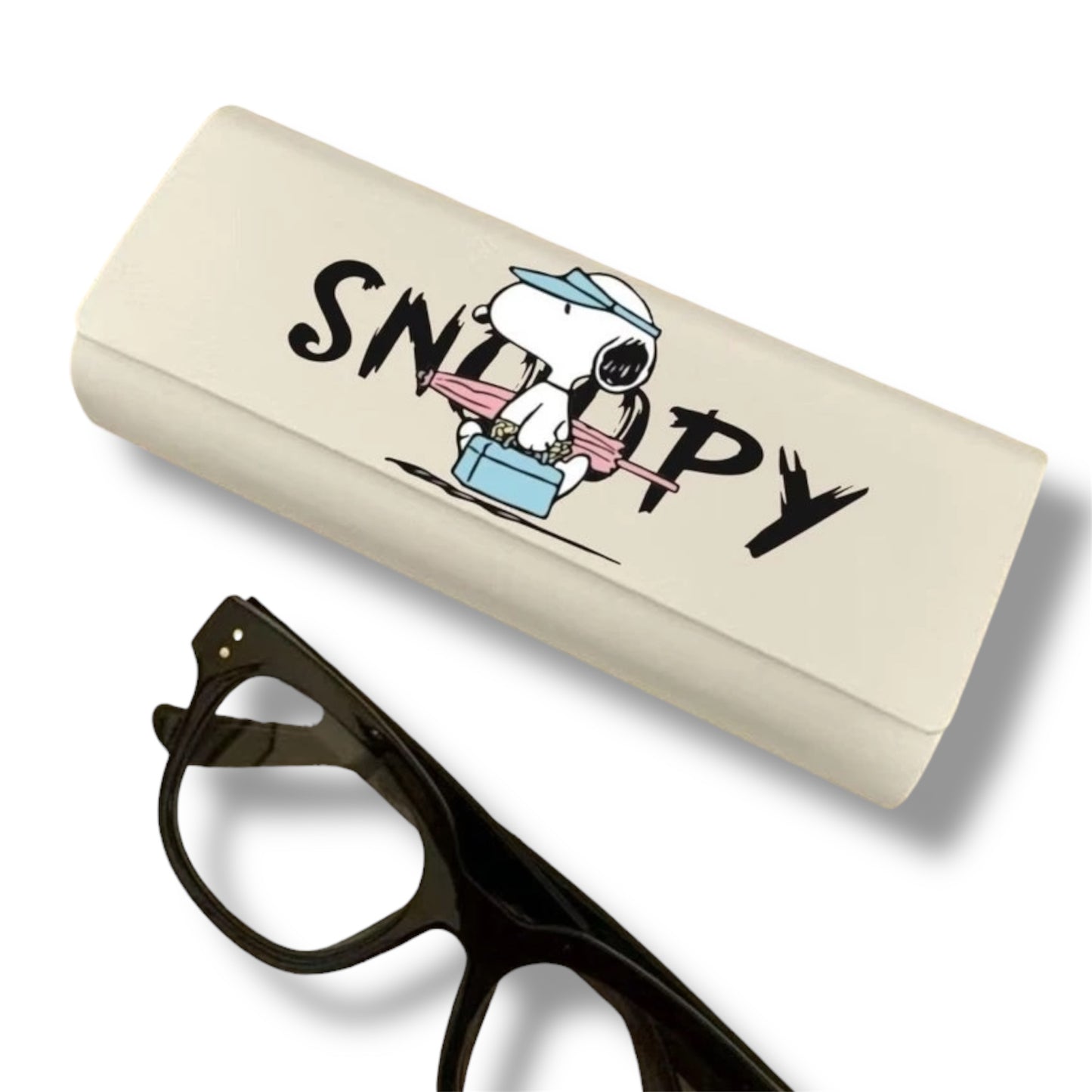 ESTUCHE PARA LENTES CON DISEÑO DE SNOOPY