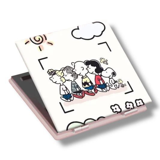 ESPEJO DE BOLSILLO CON DISEÑO DE SNOOPY