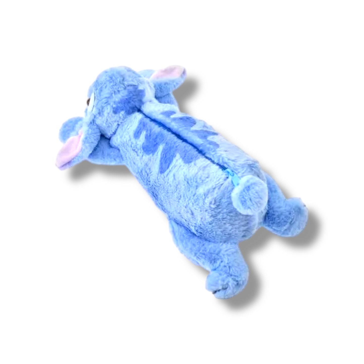 CARTUCHERA PELUCHE CON DISEÑO DE STITCH DE 25 CM APROX