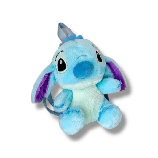 MOCHILA PELUCHE CON DISEÑO DE STITCH DE 30 CM APROX
