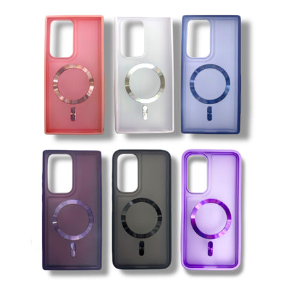 Samsung S24 FE - Estuche Space Colección colores ahumado MagSafe