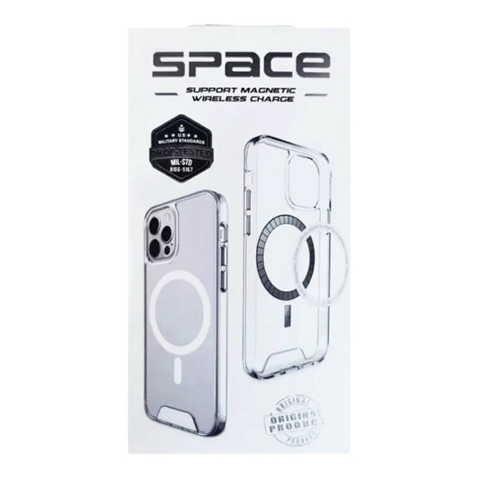 SAMSUNG S23 ULTRA - ESTUCHE SPACE TRANSPARENTE CON MAGSAFE