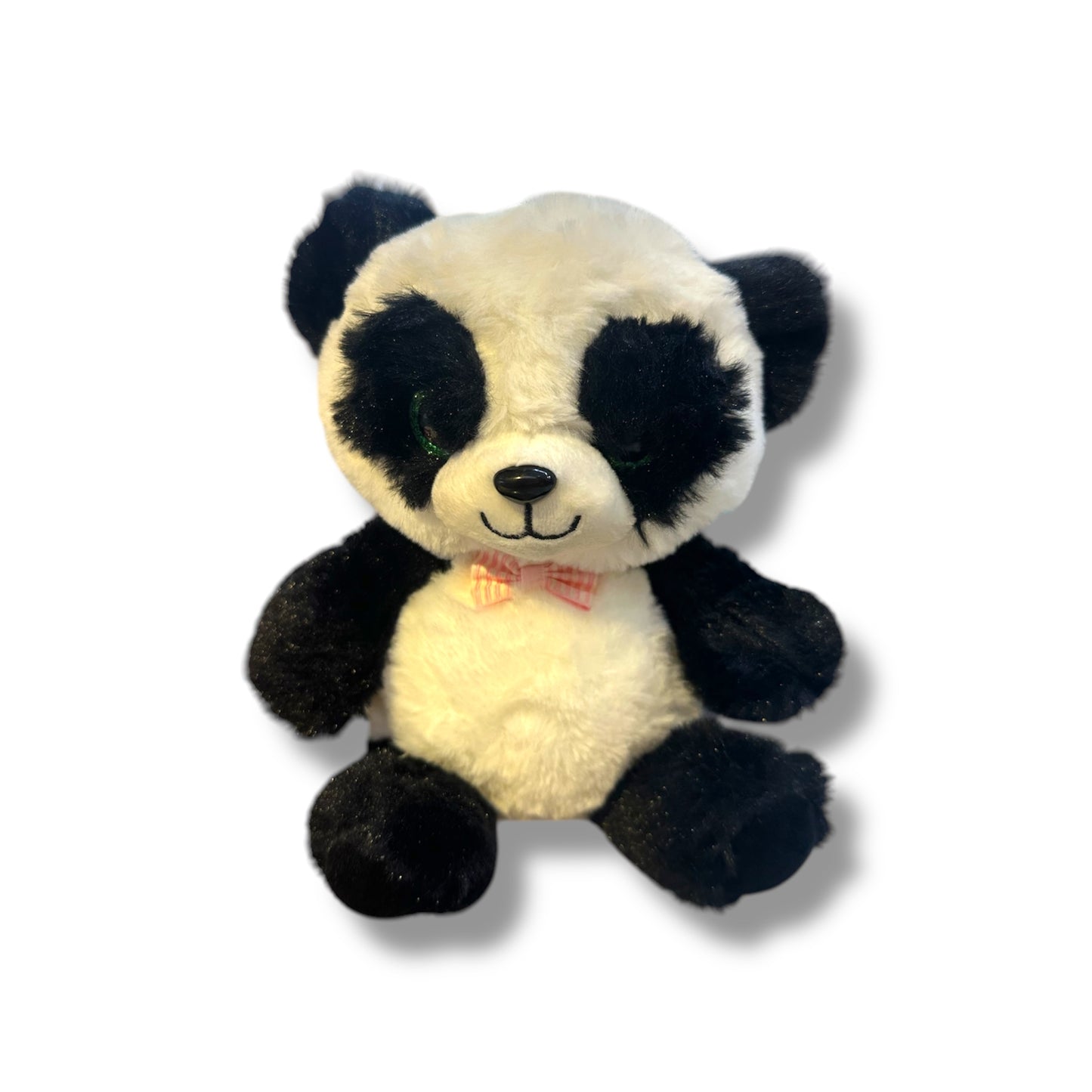 Peluche de panda con moño de 19 CM