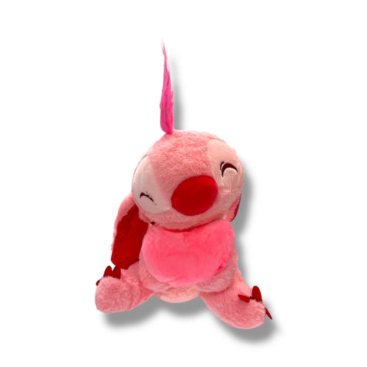 PELUCHE DE STITCH CON CORAZÓN - ÁNGEL - 1 UNIDAD - 25 CM