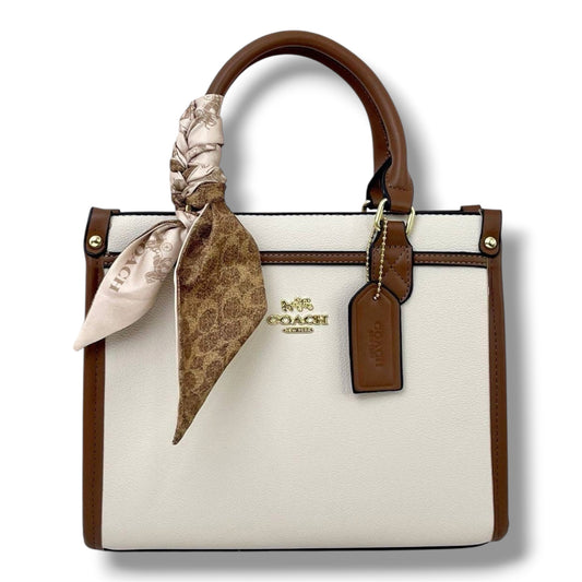 BOLSO COACH PARA DAMA SAGE TOTE AAA - BLANCO