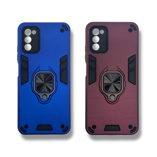 Samsung A02S / A03S - Estuche Reforzado con anillo