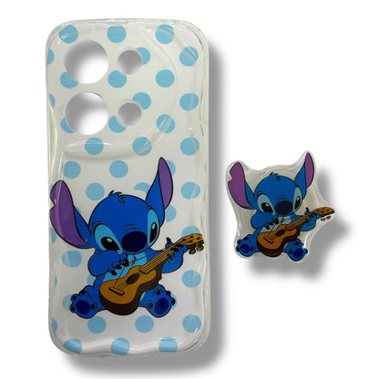 XIAOMI REDMI NOTE 13 PRO 4G / POCO M6 PRO - Estuche Colección STITCH con Pocket Socket