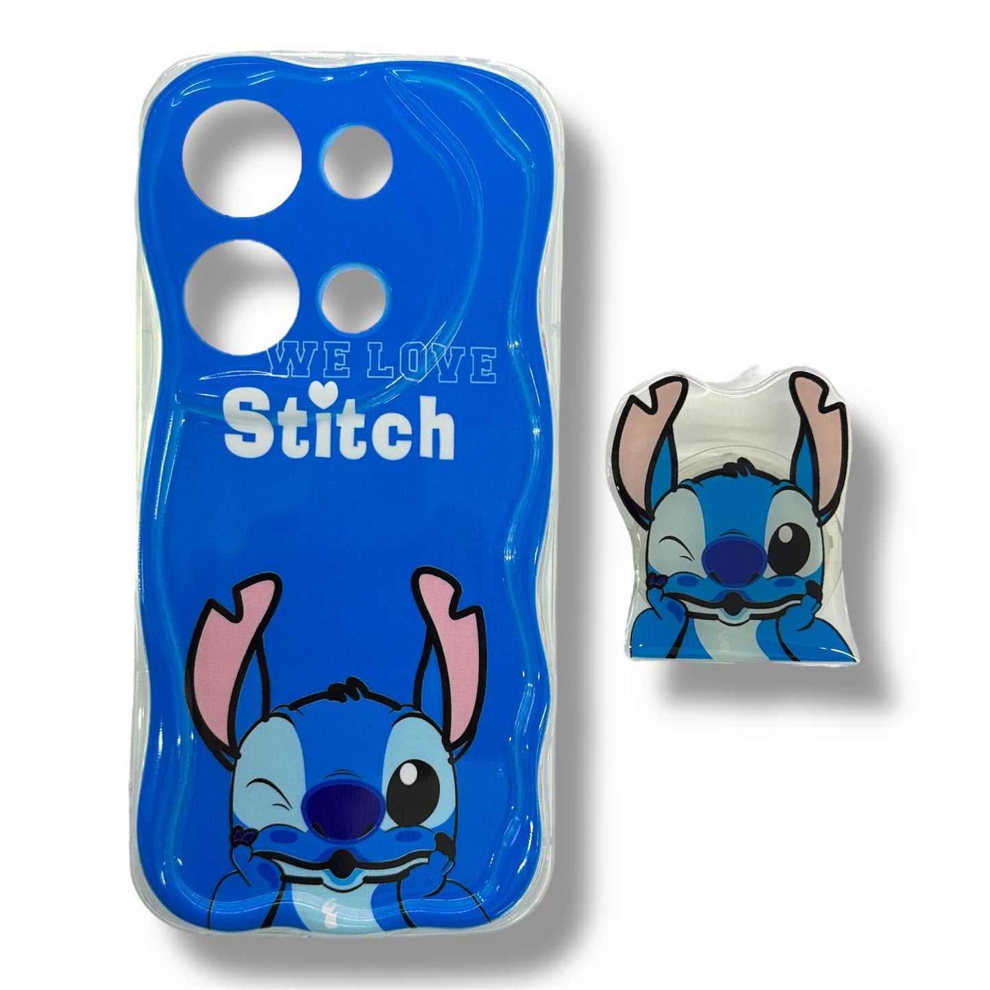 XIAOMI REDMI NOTE 13 PRO 4G / POCO M6 PRO - Estuche Colección STITCH con Pocket Socket