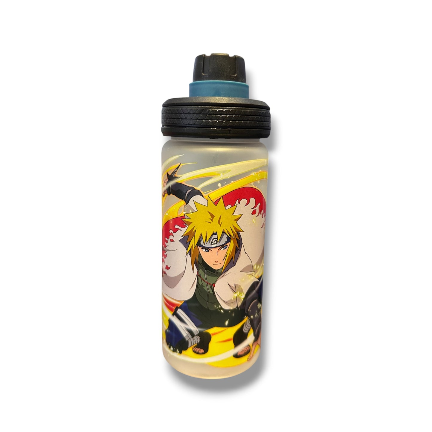 BOTELLA PLÁSTICA SENCILLA CON DISEÑO DE MINATO NAMIKAZE