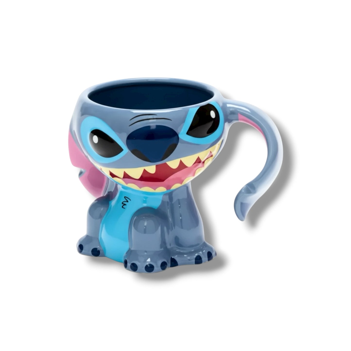 TAZA DE CERÁMICA CON DISEÑO 3D DE STITCH