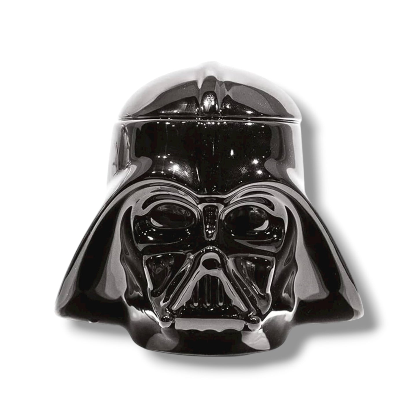 TAZA DE CERÁMICA CON DISEÑO 3D DE DARTH VADER - CON TAPA