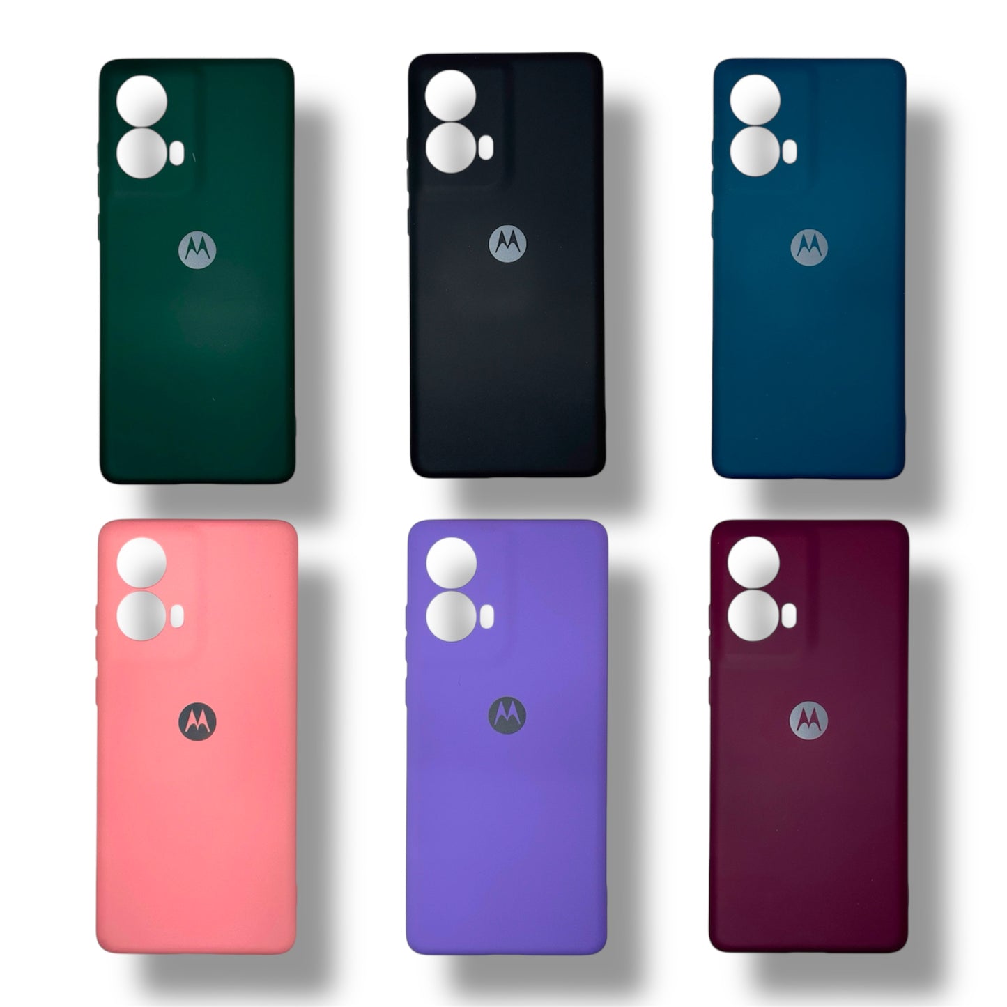 MOTOROLA EDGE 50 FUSION/ G85 - ESTUCHE SILICONE COLORES VARIOS