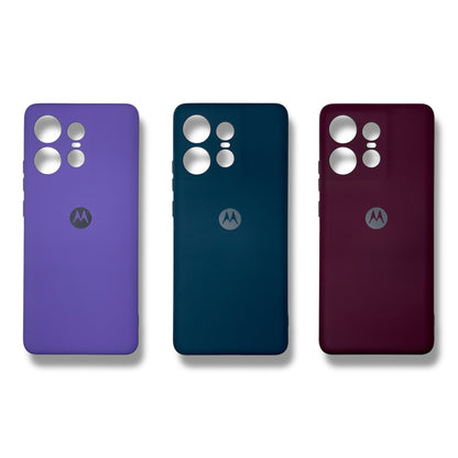 Motorola Edge 50 Pro - Estuche Silicone Colores Varios