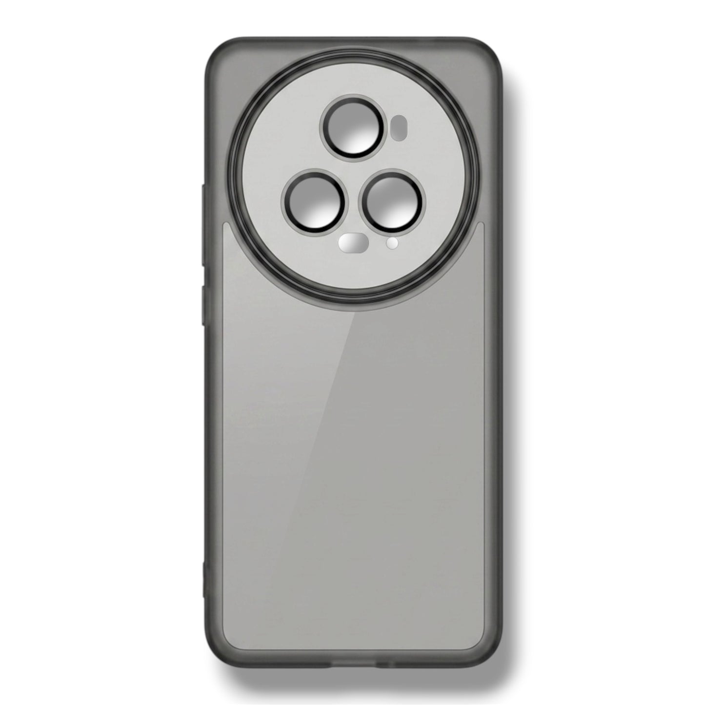 HONOR MAGIC 5 PRO - ESTUCHE LISO AHUMADO CON PROTECCIÓN DE CAMARA