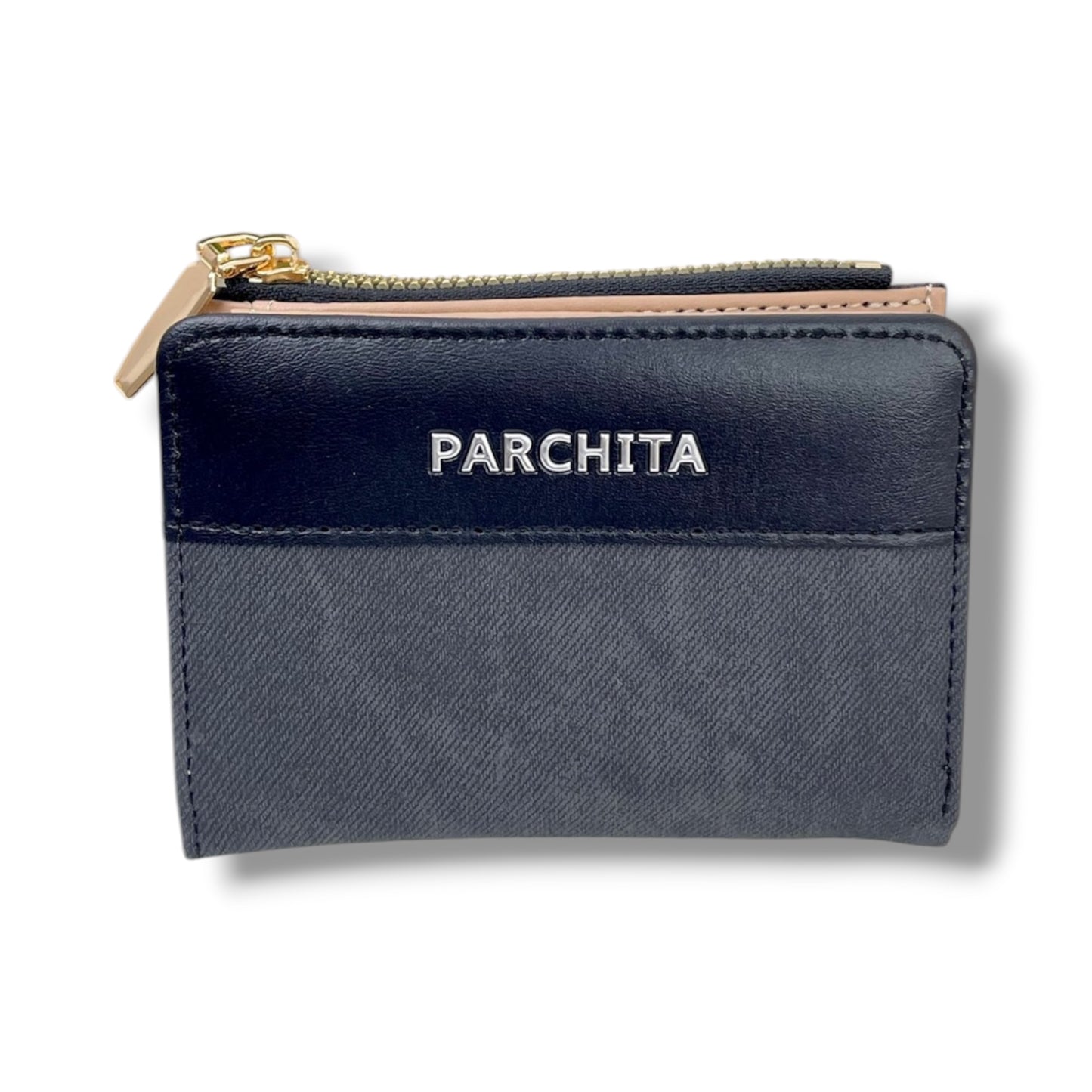 BILLETERA + MONEDERO PARCHITA AAA - VARIOS COLORES