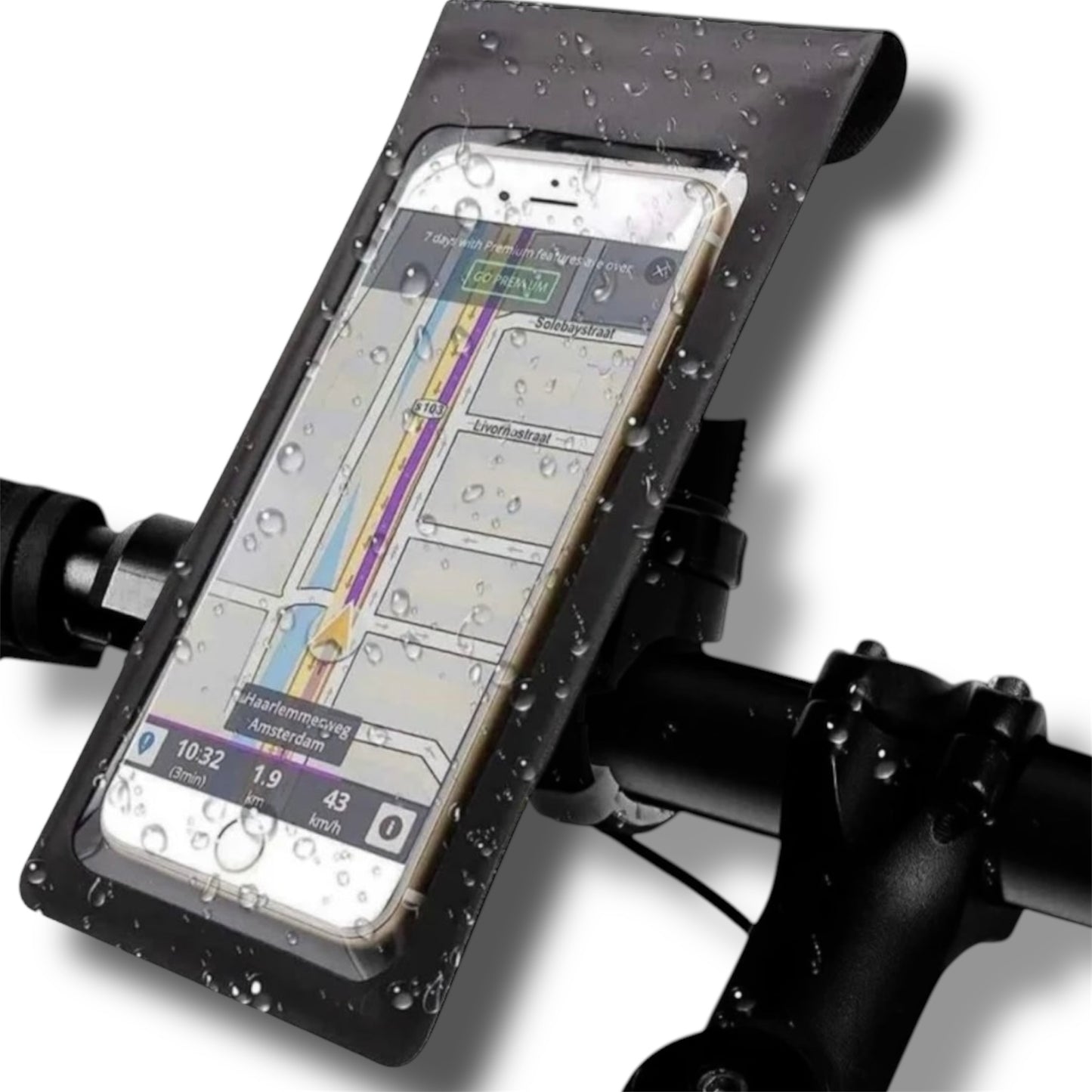 HOLDER PARA MOTO Y BICICLETAS BOLSA IMPERMEABLE