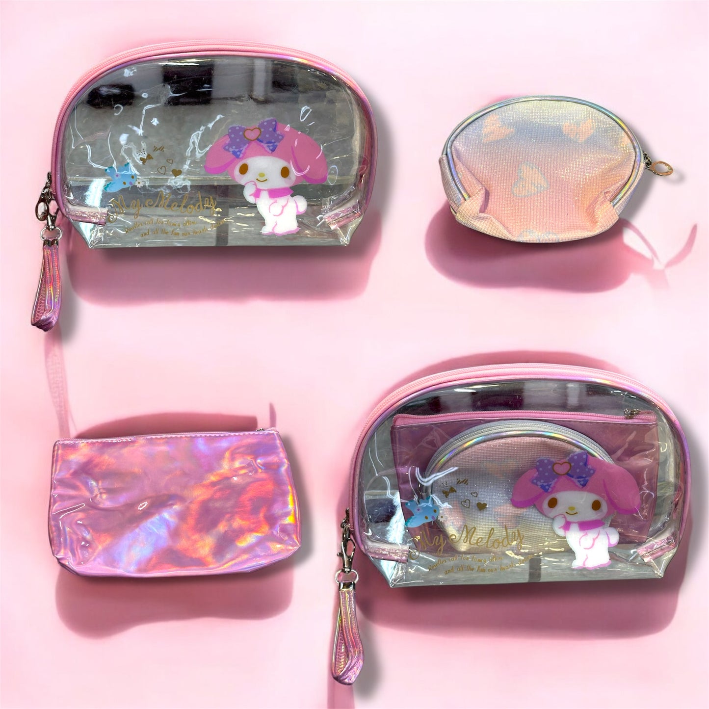 Cosmetiqueras de la colección de Sanrio - 1 UNIDAD