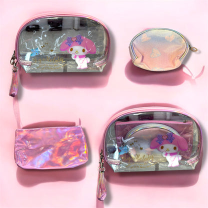 Cosmetiqueras de la colección de Sanrio - 1 UNIDAD