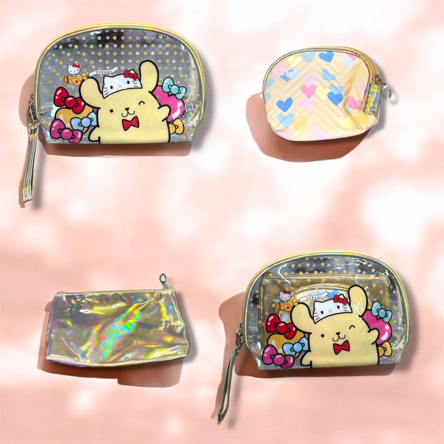 Cosmetiqueras de la colección de Sanrio - 1 UNIDAD