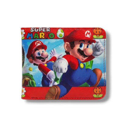 BILLETERA CON DISEÑO DE MARIO BROS
