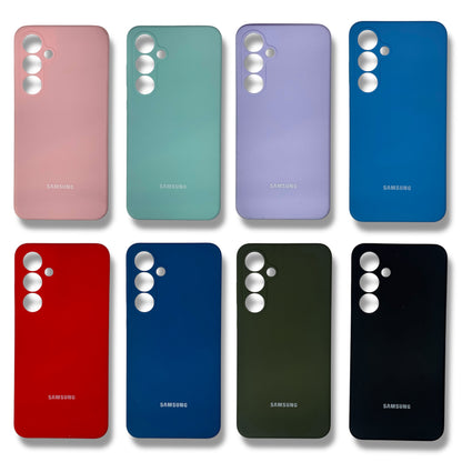 SAMSUNG S24 FE - ESTUCHE DE SILICONE VARIOS COLORES