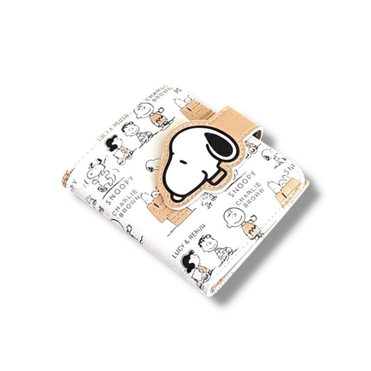BILLETERA CON DISEÑO DE SNOOPY