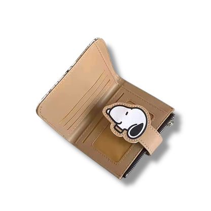 BILLETERA CON DISEÑO DE SNOOPY