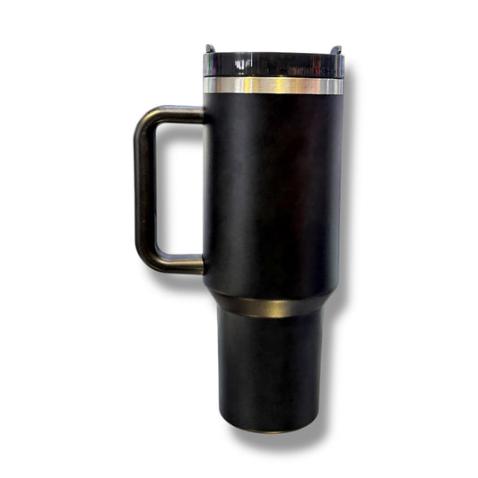 BOTELLA TÉRMICA SENCILLA DE 30 CM APROX - NEGRA