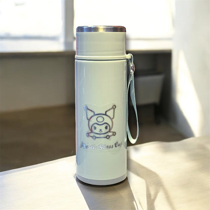 Botellas con diseños de Kuromi - blanca - verde claro - rosado - precio por unidad