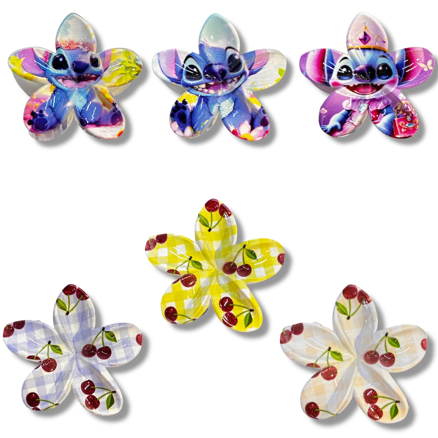 PRENSAS HAWAIANAS - DIFERENTES DISEÑOS - 1 UNIDAD