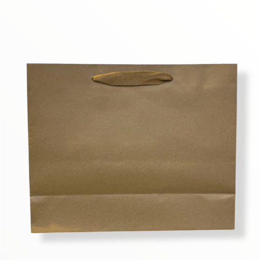 BOLSA DE REGALO DE PAPEL KRAFT DE 32x26x11CM