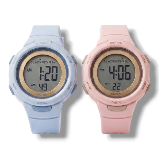 RELOJ DIGITAL PARA DAMA - MINGRUI AAA - VARIOS COLORES