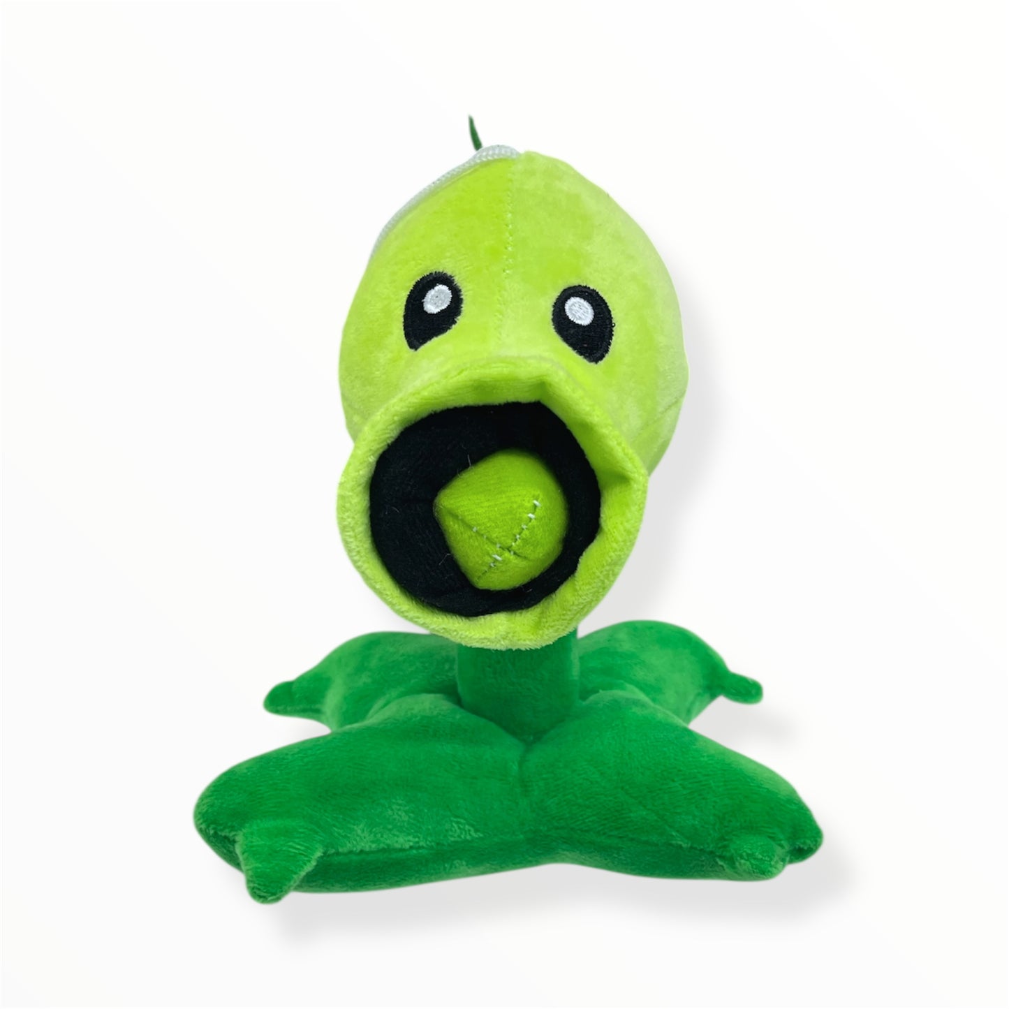 PELUCHE PLANTA VS ZOMBIE LANZA GUISANTE DE 18CM APROX.
