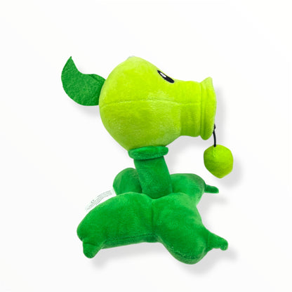 PELUCHE PLANTA VS ZOMBIE LANZA GUISANTE DE 18CM APROX.