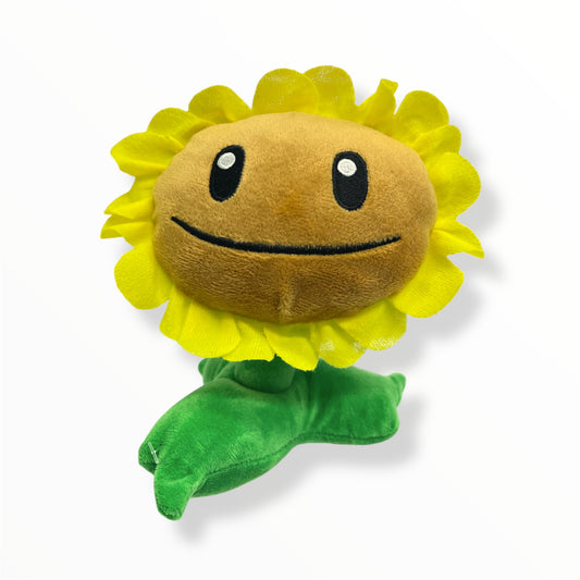 PELUCHE DE PLANTA VS ZOMBIE CON DISEÑO DE GIRASOL DE 17 CM APROX.