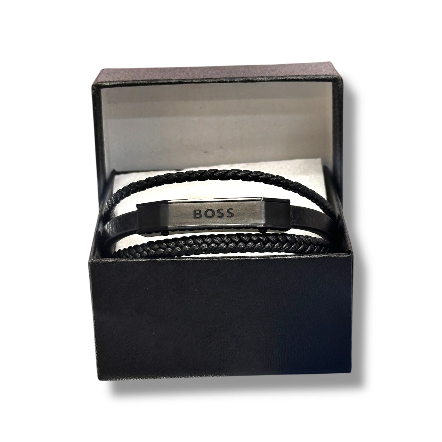 PULSERA DE ACERO PARA HOMBRE - MARCA BOSS AAA