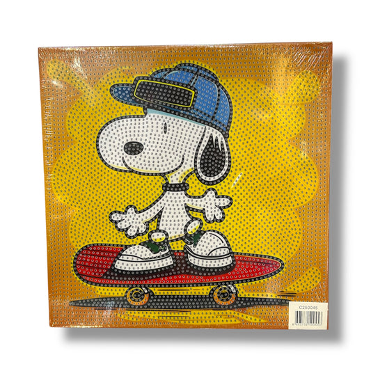 PINTURA DE DIAMANTES - DIFERENTES DISEÑOS DE SNOOPY - 1 UNIDAD
