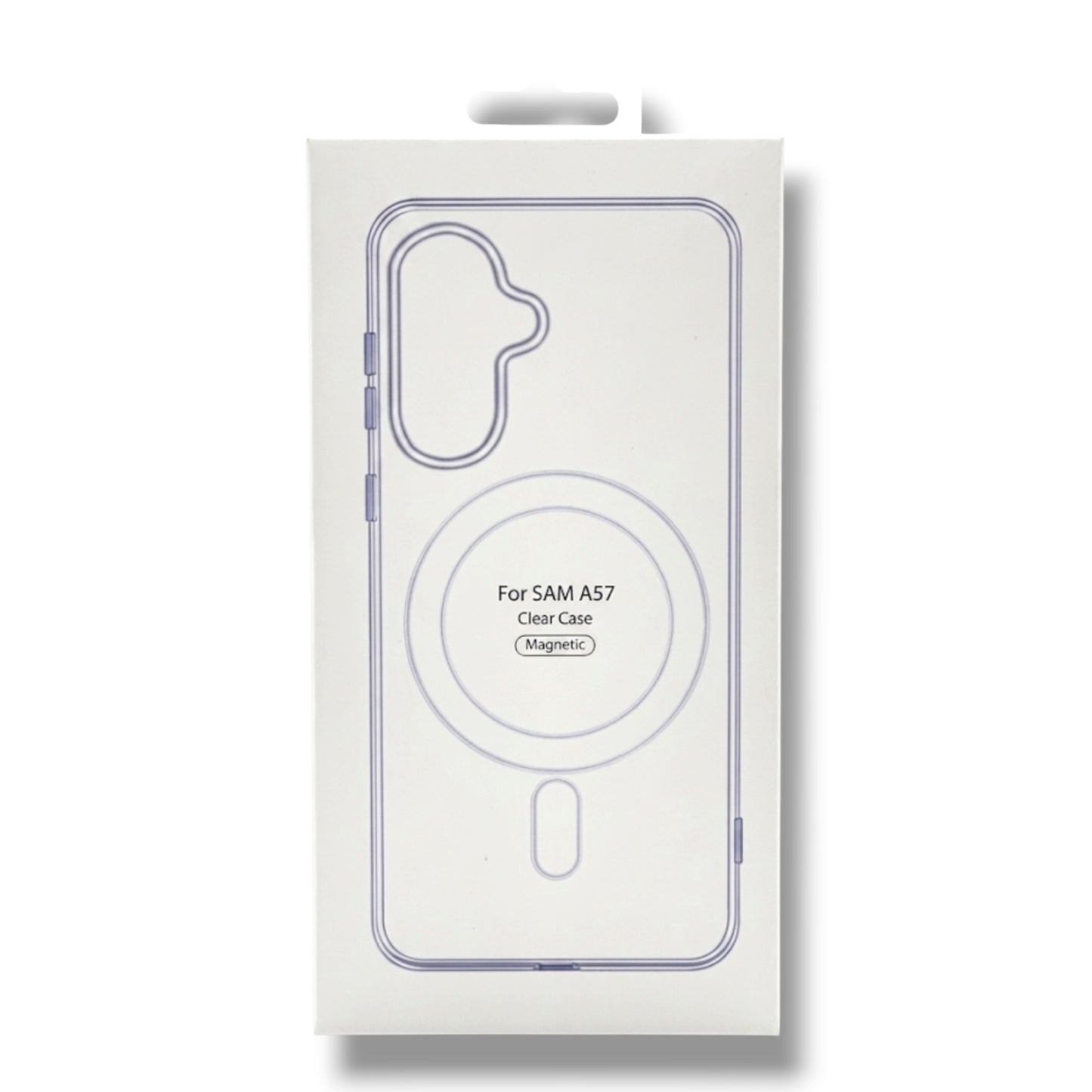 SAMSUNG A57 - ESTUCHE TRANSPARENTE CON MAGSAFE