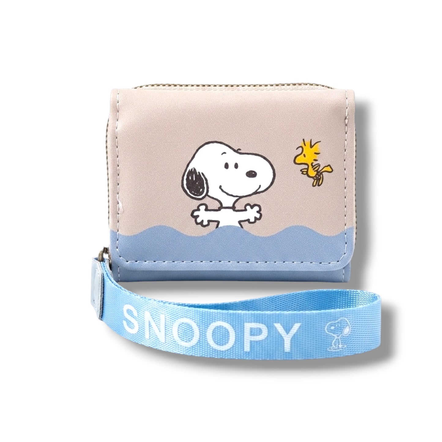 BILLETERA + TARJETERO CON DISEÑO DE SNOOPY - VARIOS DISEÑOS