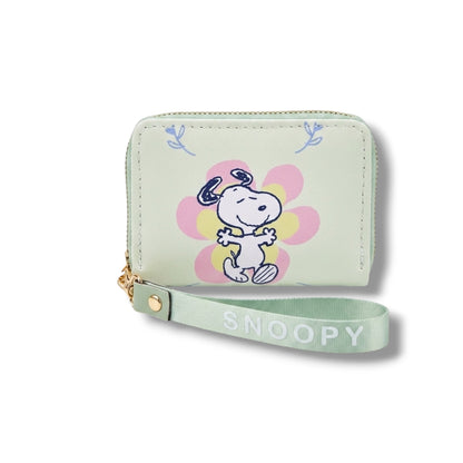 BILLETERA + TARJETERO CON DISEÑO DE SNOOPY - VARIOS DISEÑOS