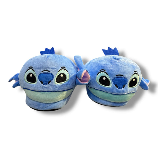 PANTUFLAS PARA NIÑAS CON DISEÑO DE STITCH
