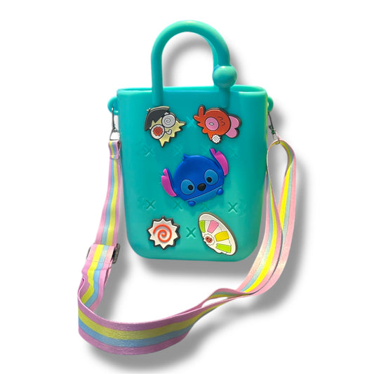 Billeteras pequeñas de silicona para niñ@s con diseños de Stitch - 1 unidad