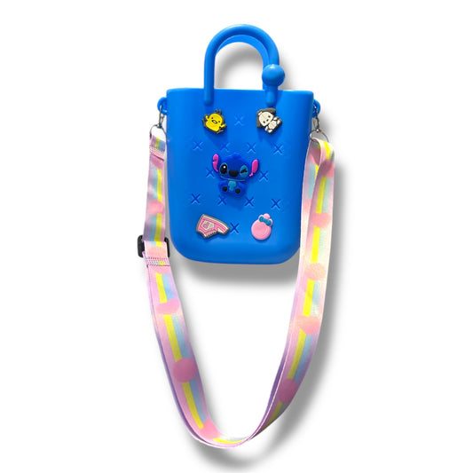 Billeteras pequeñas de silicona para niñ@s con diseños de Stitch - 1 unidad
