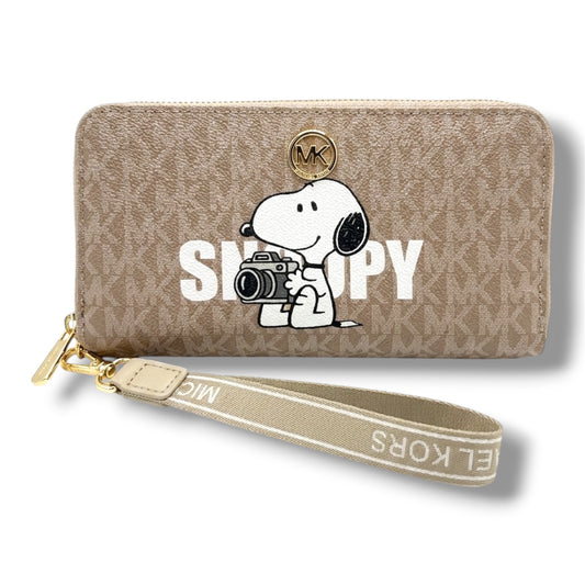 BILLETERA CON DISEÑO DE SNOOPY - MK AAA - VARIOS DISEÑOS
