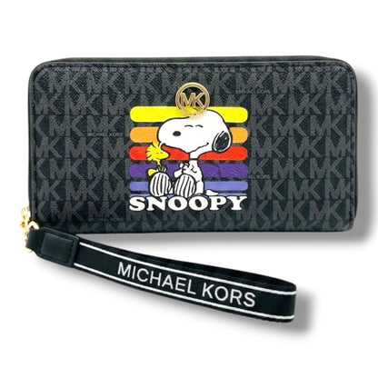 BILLETERA CON DISEÑO DE SNOOPY - MK AAA - VARIOS DISEÑOS